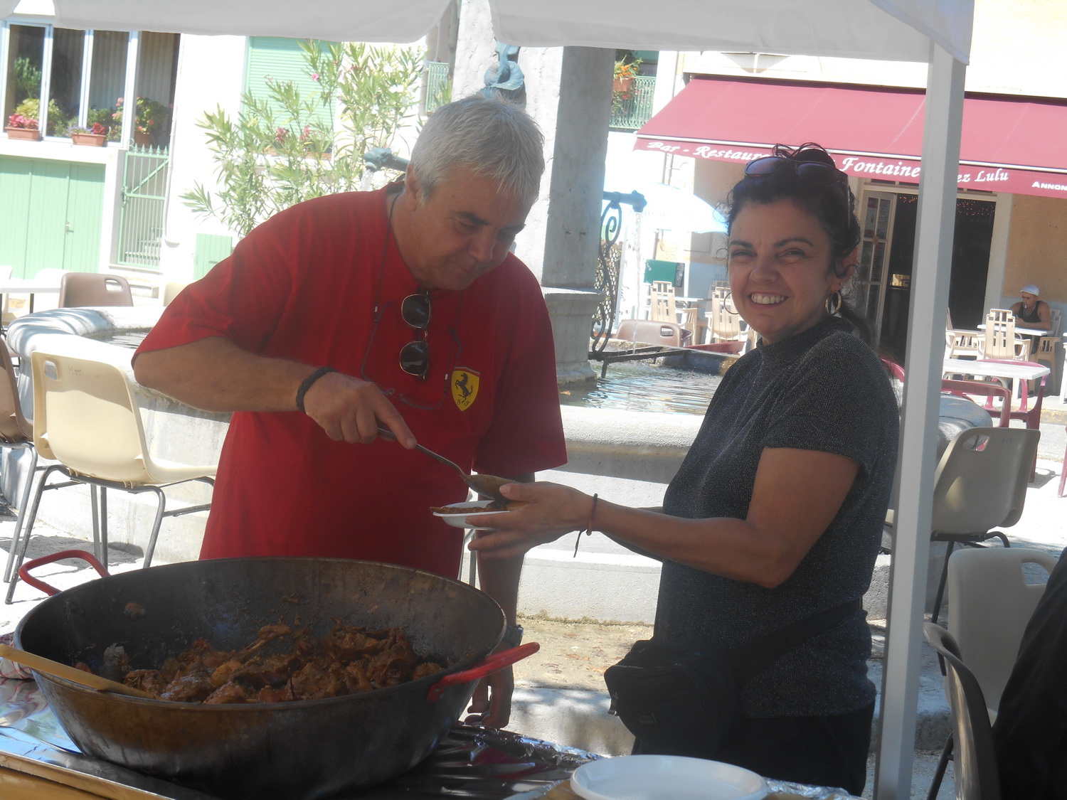 Merci à Jean louis Irlés de Bourg de péage pour le repas des bénévoles le jeudi midi