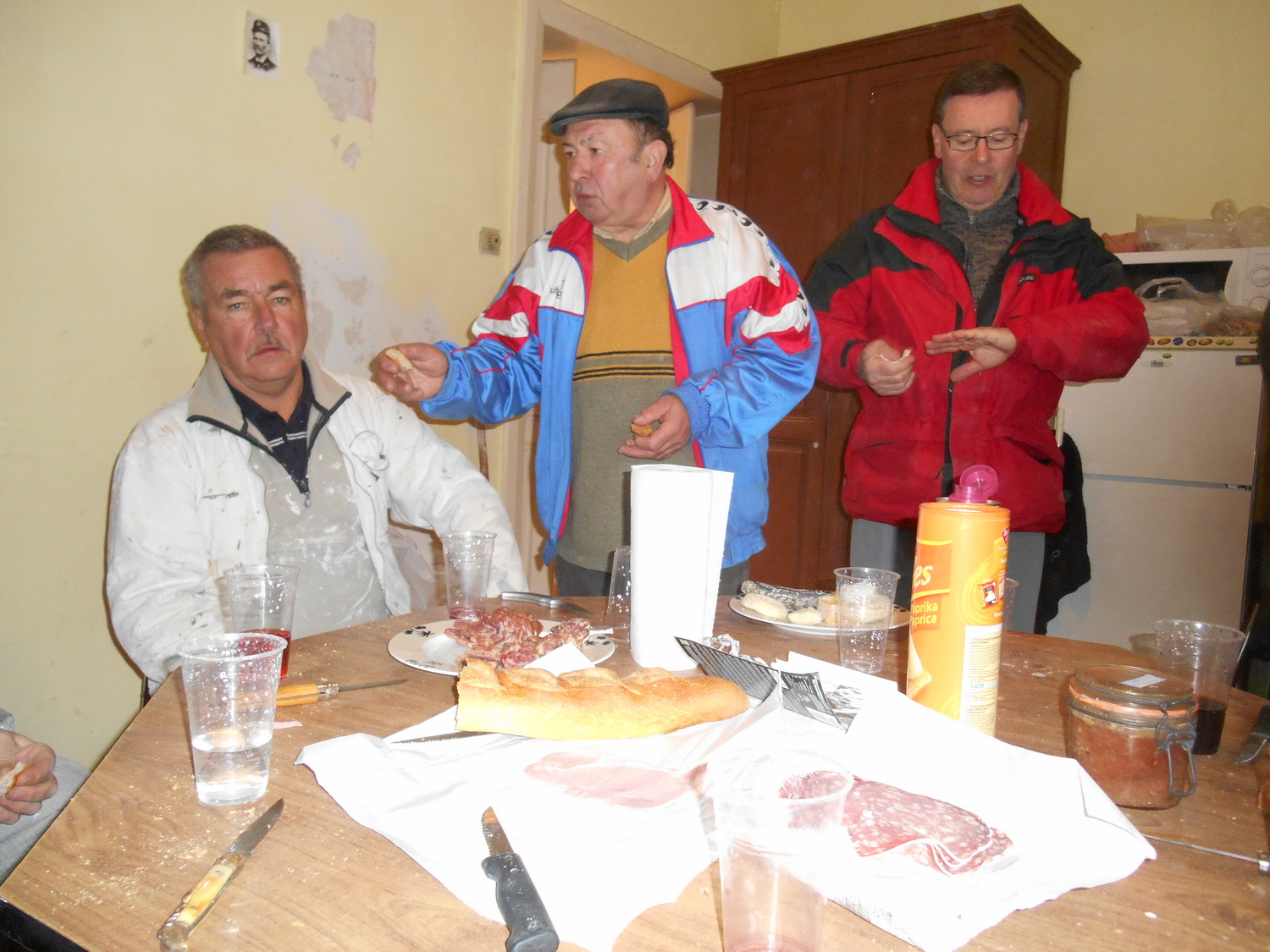 le casse croute du matin, c'est sacré