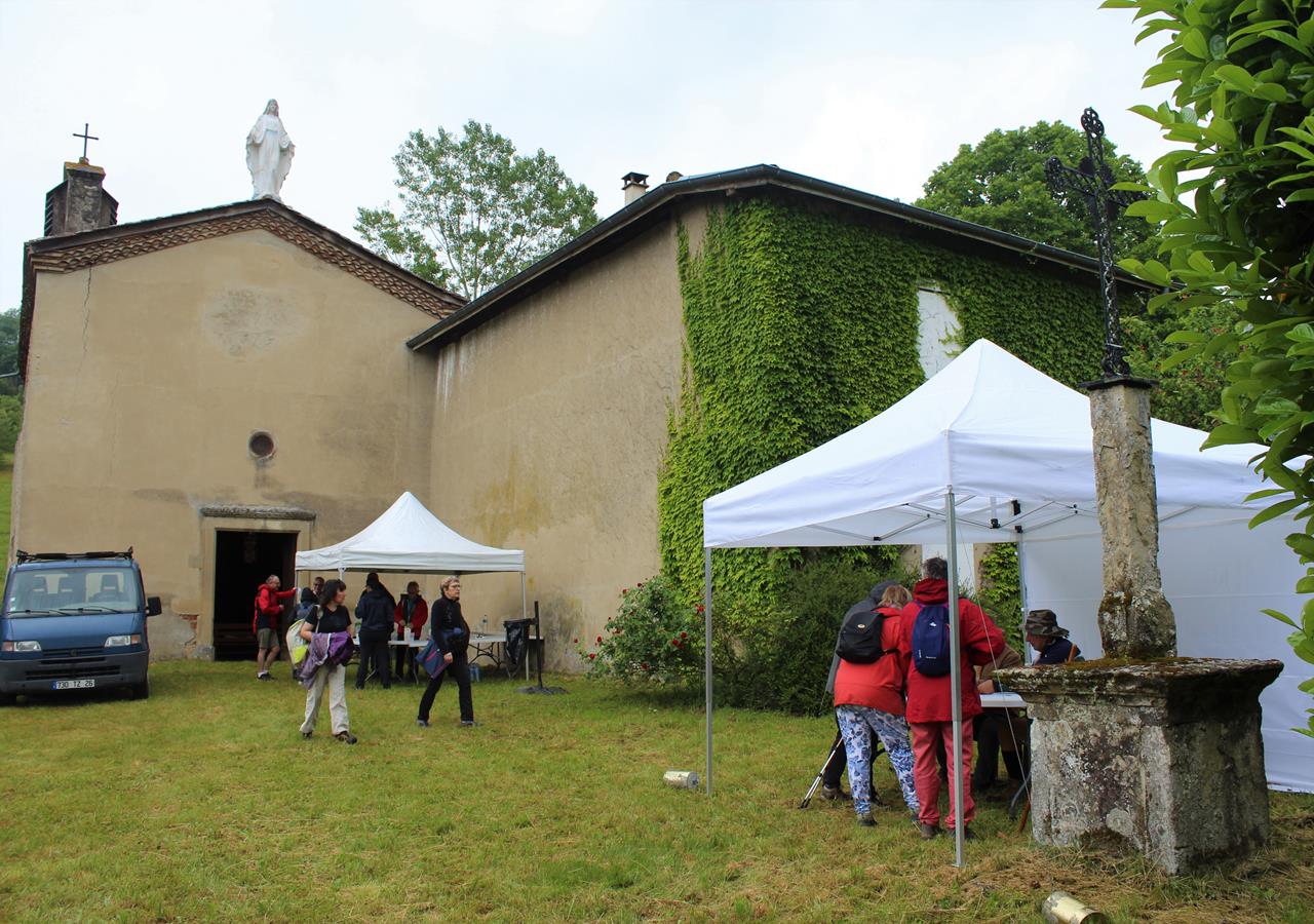 la chapelle et la vierge