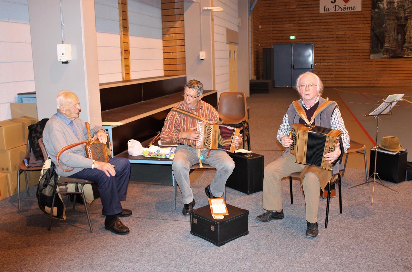 les musiciens accordéonistes