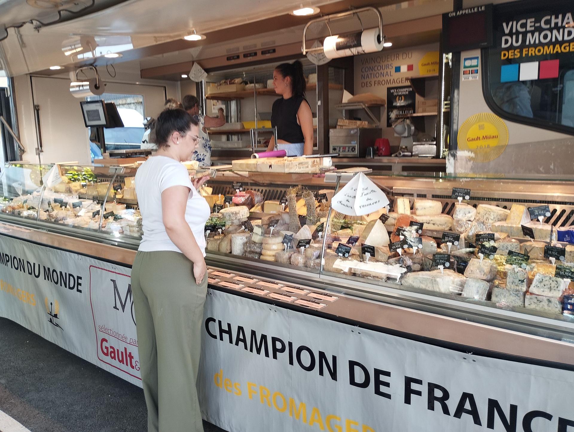 les fromages du champion