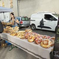 les petits pains et gâteaux de la boulangerie