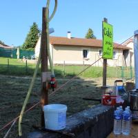 la fontaine tant appréciée des marcheurs