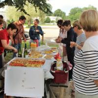 et pour finir cette manifestation,  une collation