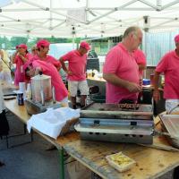 les flamands roses s'activent - Patrick cuisine