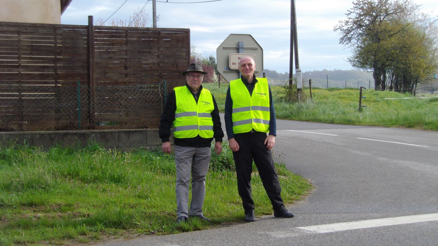 sur le terrain : un grand merci aux bénévoles de la sécurité routière