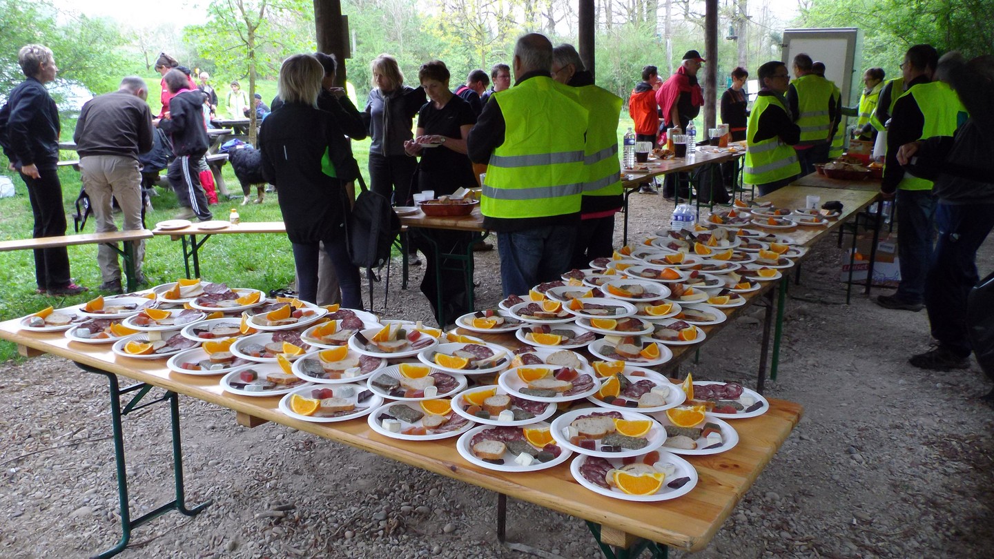 les assiettes sont bien remplies