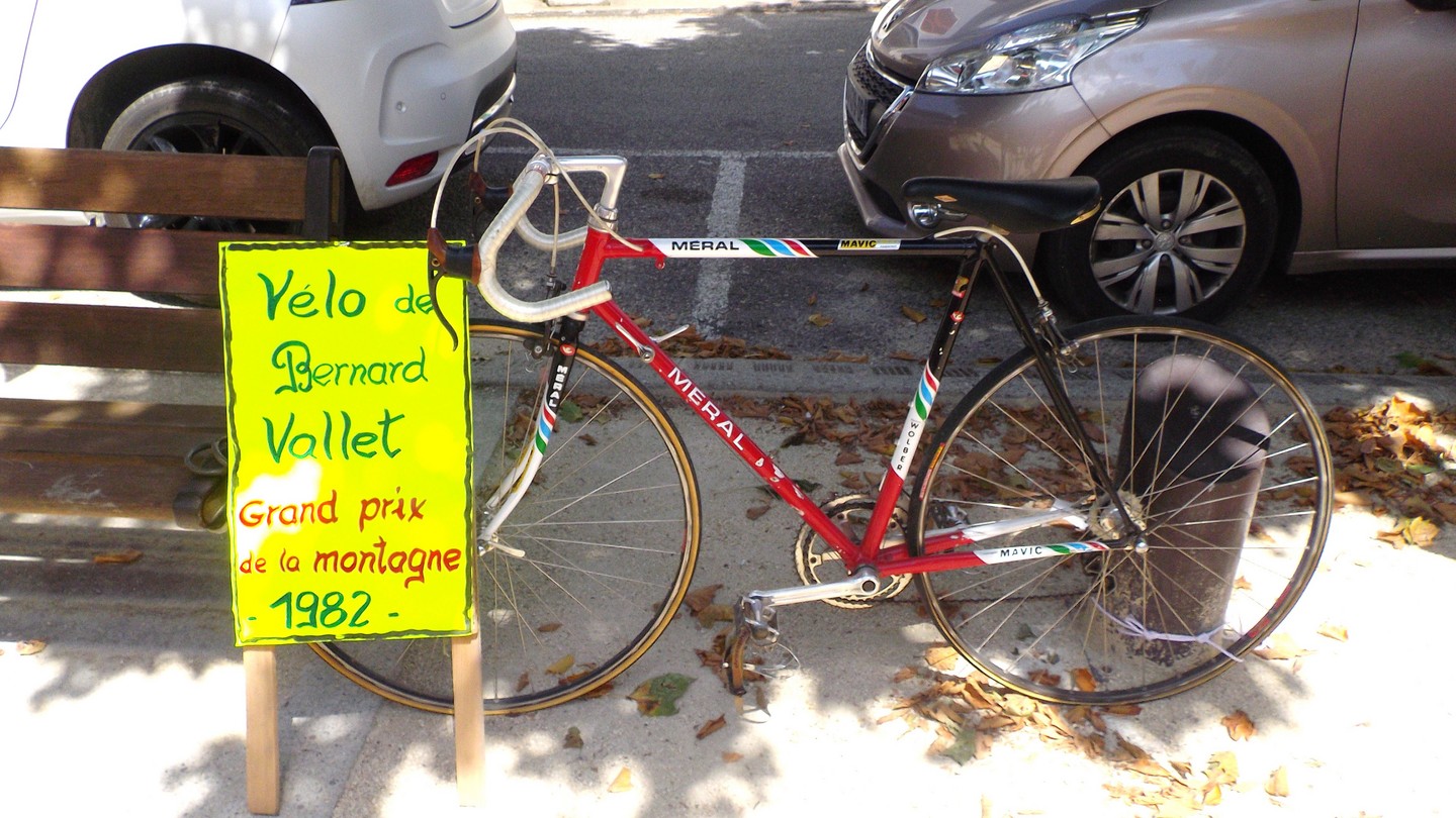 le vélo de Bernard Vallet (époque 1982   )