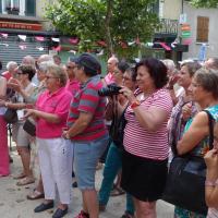 les Hauterivois applaudissent les gagnants et Bernard Vallet