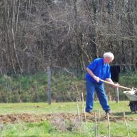 création d'une autre parcelle de jardin