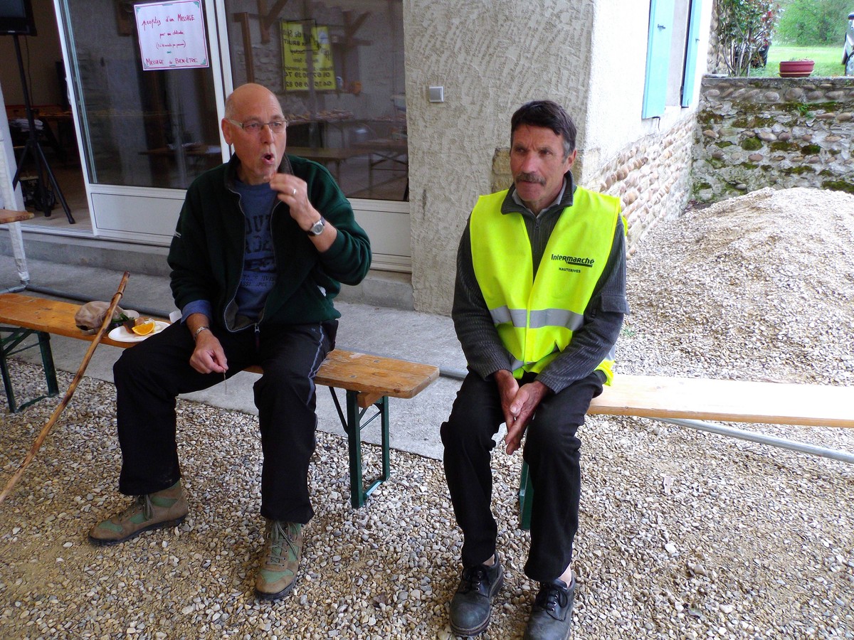 un habitué de la marche Jean-Louis