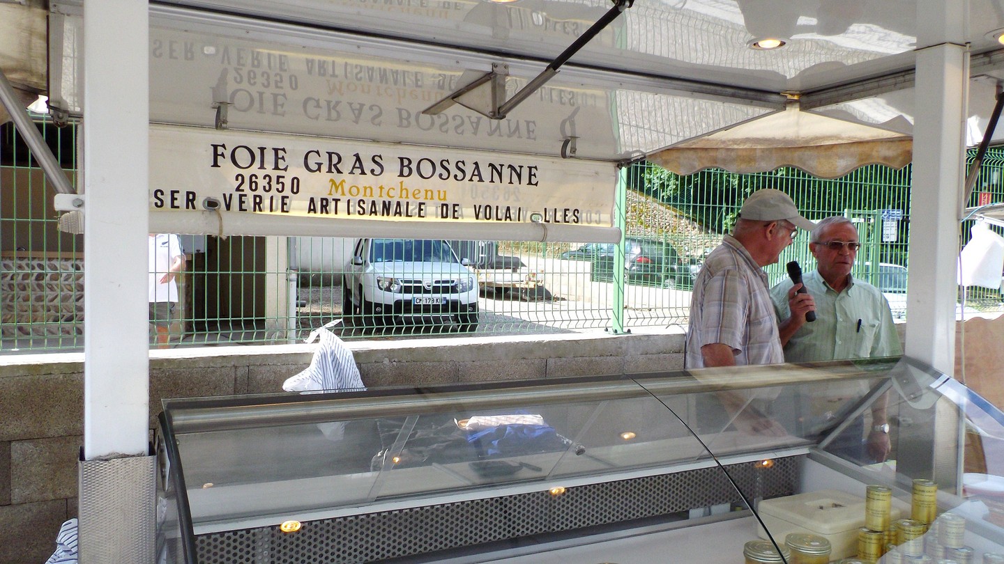 le stand du foie gras