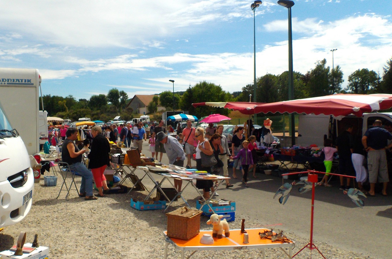 vers le boulodrome