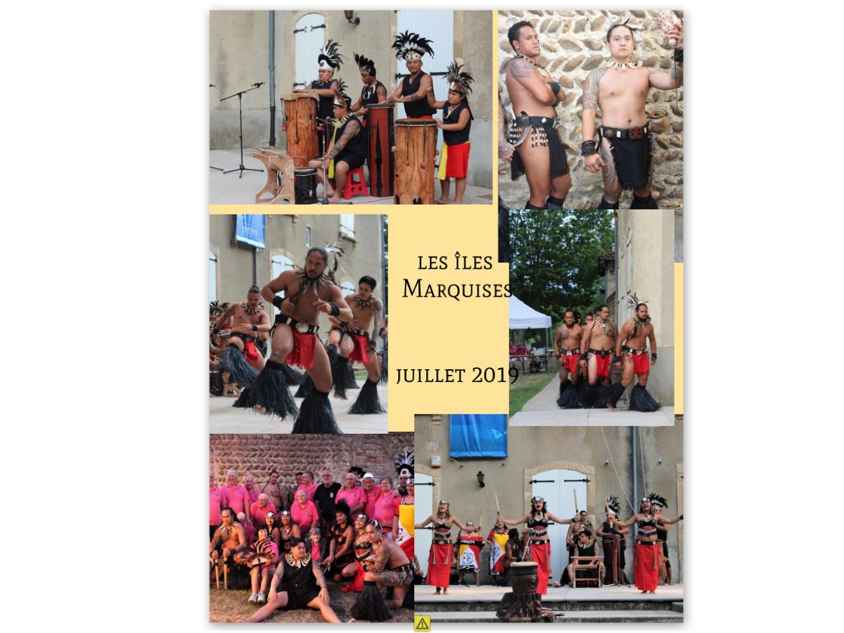 Le spectacle les iles marquises