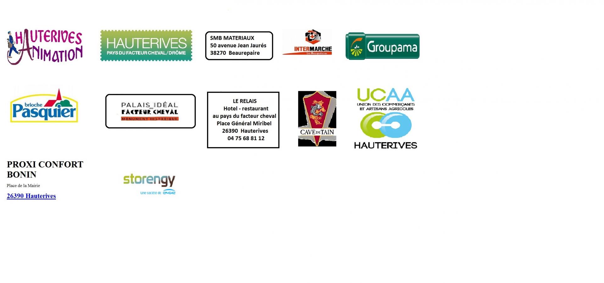 Logos des sponsors 1