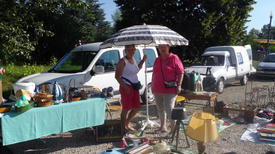 le stand de Claudine